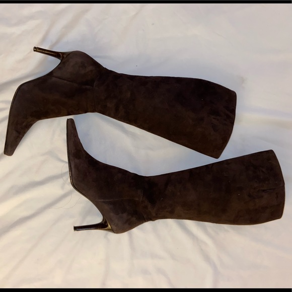 Brown Suede Audley London Boots - Picture 6 of 7